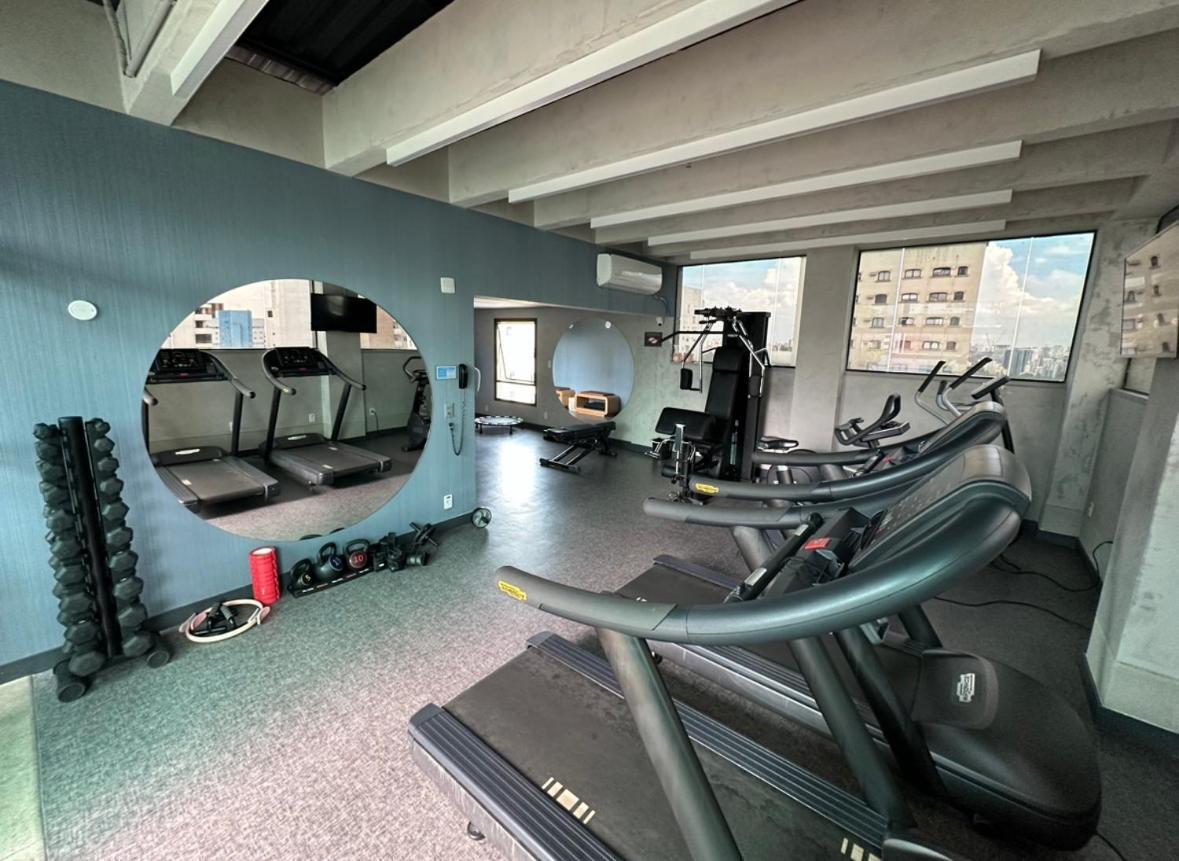 Flat Reformado Em Hotel No Jardins Sao Paulo Dış mekan fotoğraf