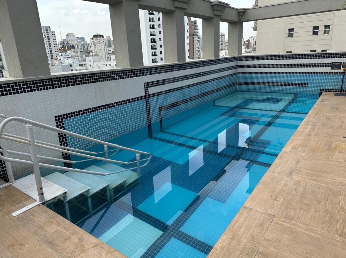 Flat Reformado Em Hotel No Jardins Sao Paulo Dış mekan fotoğraf